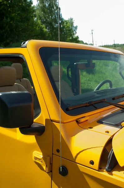 Rear View Car Window Car Window — Stock Photo, Image