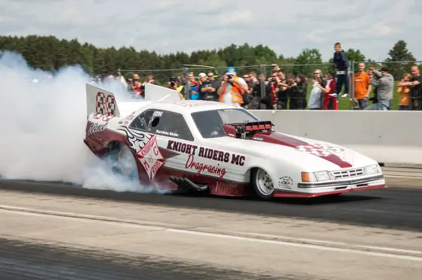 Car Racing Smoke — Stock Photo, Image