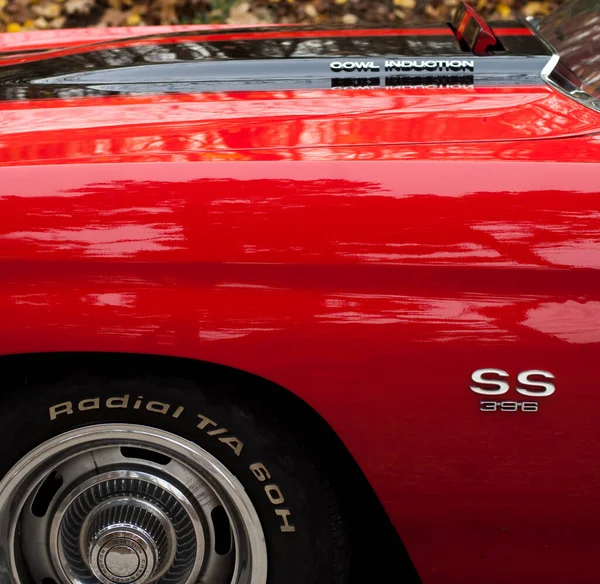 Ford Mustang Στην Οθόνη — Φωτογραφία Αρχείου