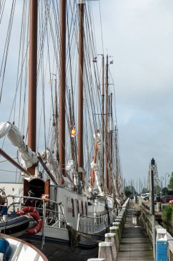 Hollanda 'daki küçük baltrum adası.