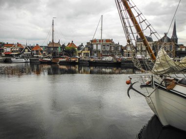 Hollanda 'daki Haarlem şehri.