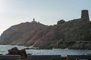 Alman Akdeniz 'indeki Korsika Adası.