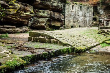 Ormandaki eski köprü