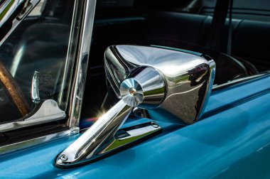 Klasik araba farları detayı