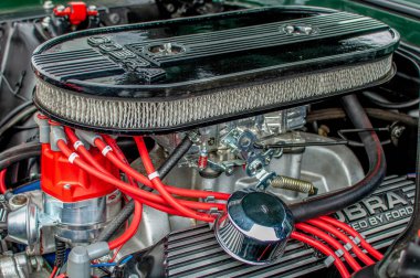 bir motorun ayrıntısı