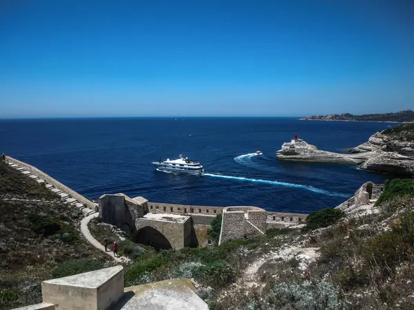 Hermosa Vista Del Mar Puerto Del Casco Antiguo Dubrovnik —  Fotos de Stock