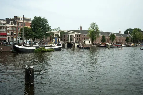 Amszterdam Alföld Június Kilátás Óvárosra — Stock Fotó