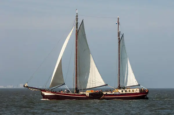 Imbarcazione Vela Olanda — Foto Stock