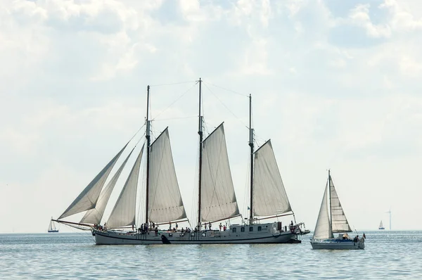 セーリングボートの帆船 — ストック写真