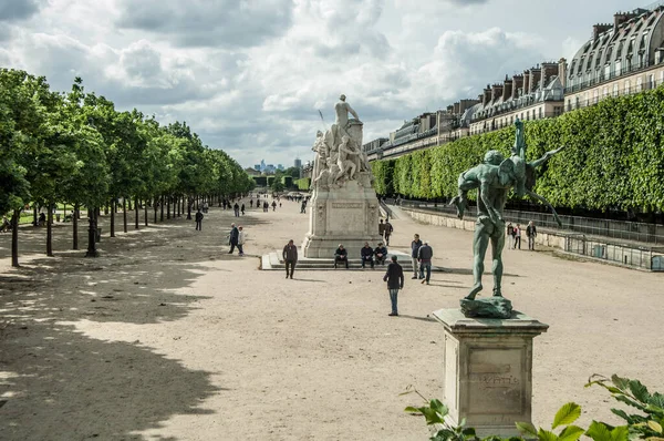 Parijs Frankrijk Mei Beroemde Tuin Parijs Zomer — Stockfoto