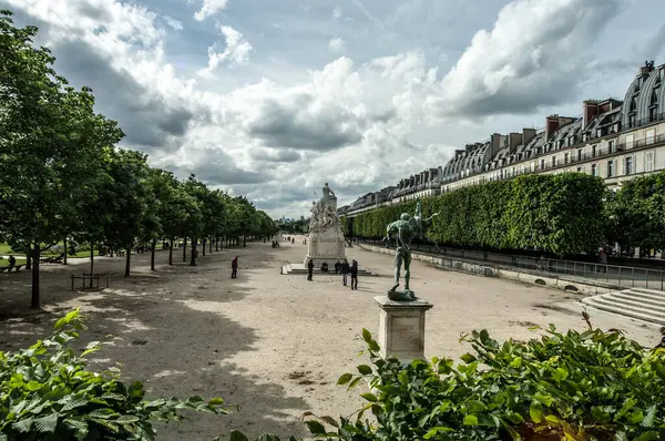 Paris França Maio Vista Jardim Jardim Santo Louis — Fotografia de Stock