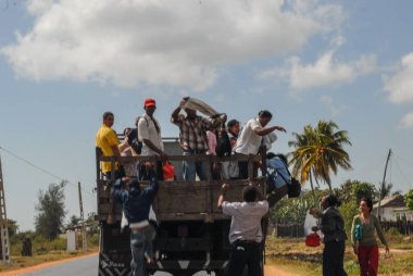 Kenya 'daki insanlar.