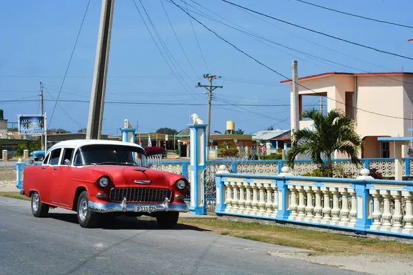 Klassisk Gammal Bil Kuba — Stockfoto