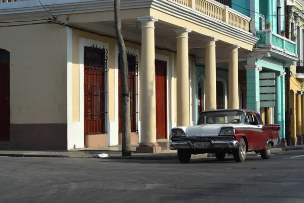 Стара Вулиця Старій Гавані Куб — стокове фото