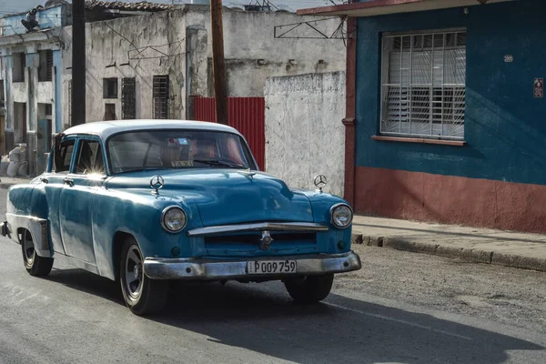 Havanna Kuba December Klasszikus Autó Havannában — Stock Fotó