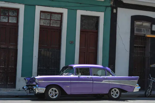 Kleurrijke Oude Havana Havana Centrum Cuba Cuba Cuba — Stockfoto