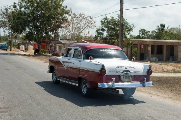 Kuba Kuba Marzec Samochód Retro Kubie — Zdjęcie stockowe
