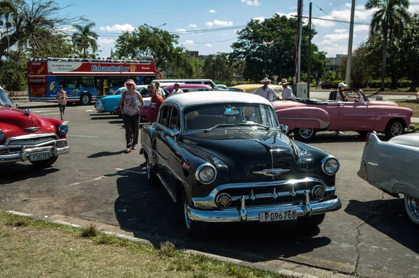 Havana Küba Şubat 2016 Havana Küba Klasik Araba — Stok fotoğraf