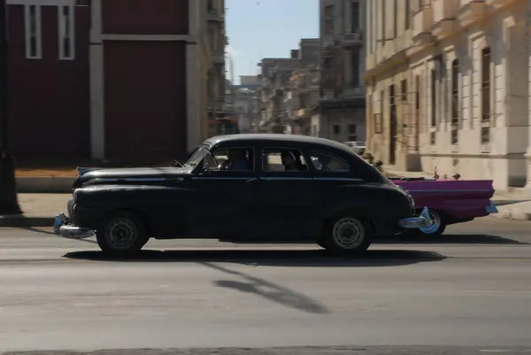 Havana Cuba Ιανουάριος Vintage Κλασικό Αυτοκίνητο — Φωτογραφία Αρχείου