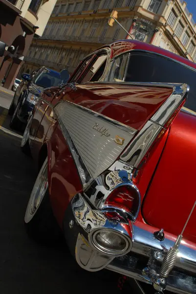 Americké Klasické Auto Detail Století — Stock fotografie