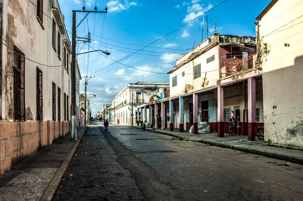 Gamla Gatan Staden Havanna Kuba Gamla Stan — Stockfoto
