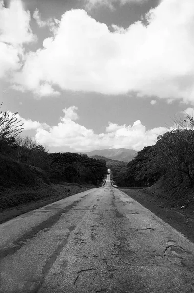 Camino Las Montañas — Foto de Stock