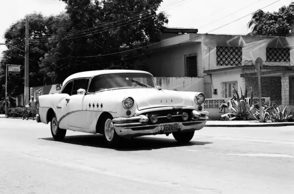 Havana Eski Bir Araba Küba — Stok fotoğraf