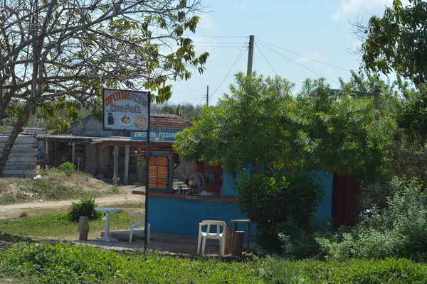 Küçük bir köyü olan kırsal alan