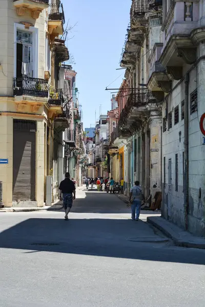 Strada Dell Avana Cuba — Foto Stock