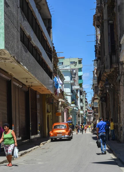 Гавана Куба Травня Красива Вулиця Старому Місті Гавана Старою Гаваною — стокове фото