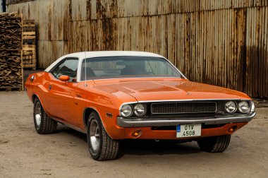 Güçlü araba Dodge Challanger 1970