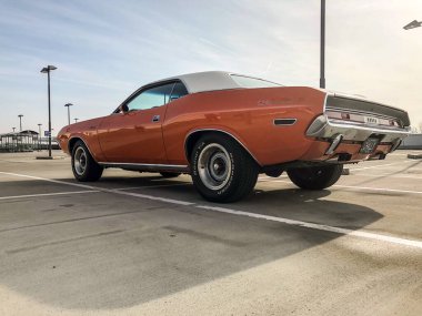 Güçlü araba Dodge Challanger 1970