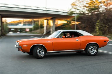 Güçlü araba Dodge Challanger 1970