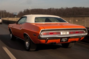 Güçlü araba Dodge Challanger 1970