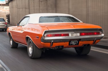 Güçlü araba Dodge Challanger 1970