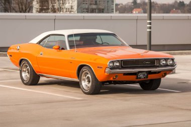 Güçlü araba Dodge Challanger 1970