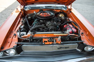 Ford Mustang ekranda