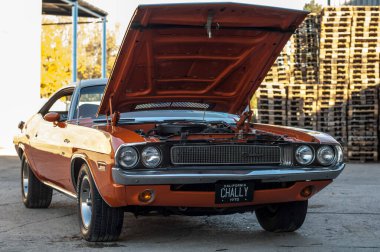 Güçlü araba Dodge Challanger 1970
