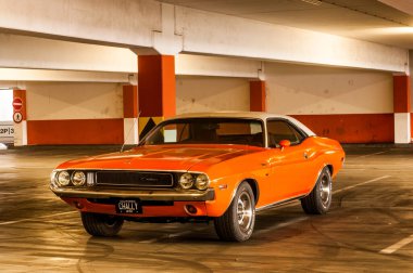 Güçlü araba Dodge Challanger 1970