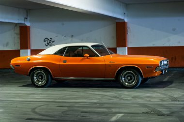Güçlü araba Dodge Challanger 1970
