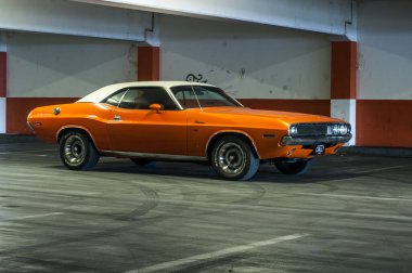 Güçlü araba Dodge Challanger 1970