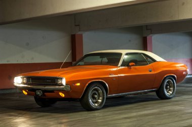 Güçlü araba Dodge Challanger 1970