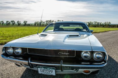 Güçlü araba Dodge Challanger 1970