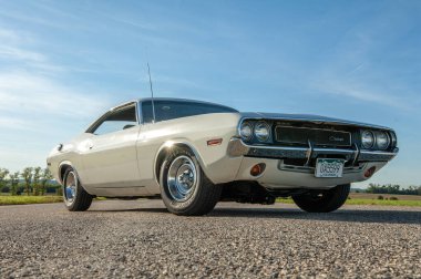 Güçlü araba Dodge Challanger 1970