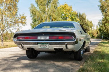 Güçlü araba Dodge Challanger 1970