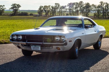 Güçlü araba Dodge Challanger 1970