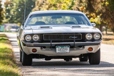 Güçlü araba Dodge Challanger 1970