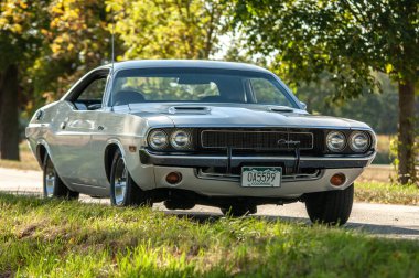 Güçlü araba Dodge Challanger 1970