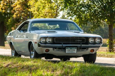 Güçlü araba Dodge Challanger 1970