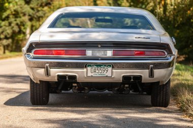 Güçlü araba Dodge Challanger 1970